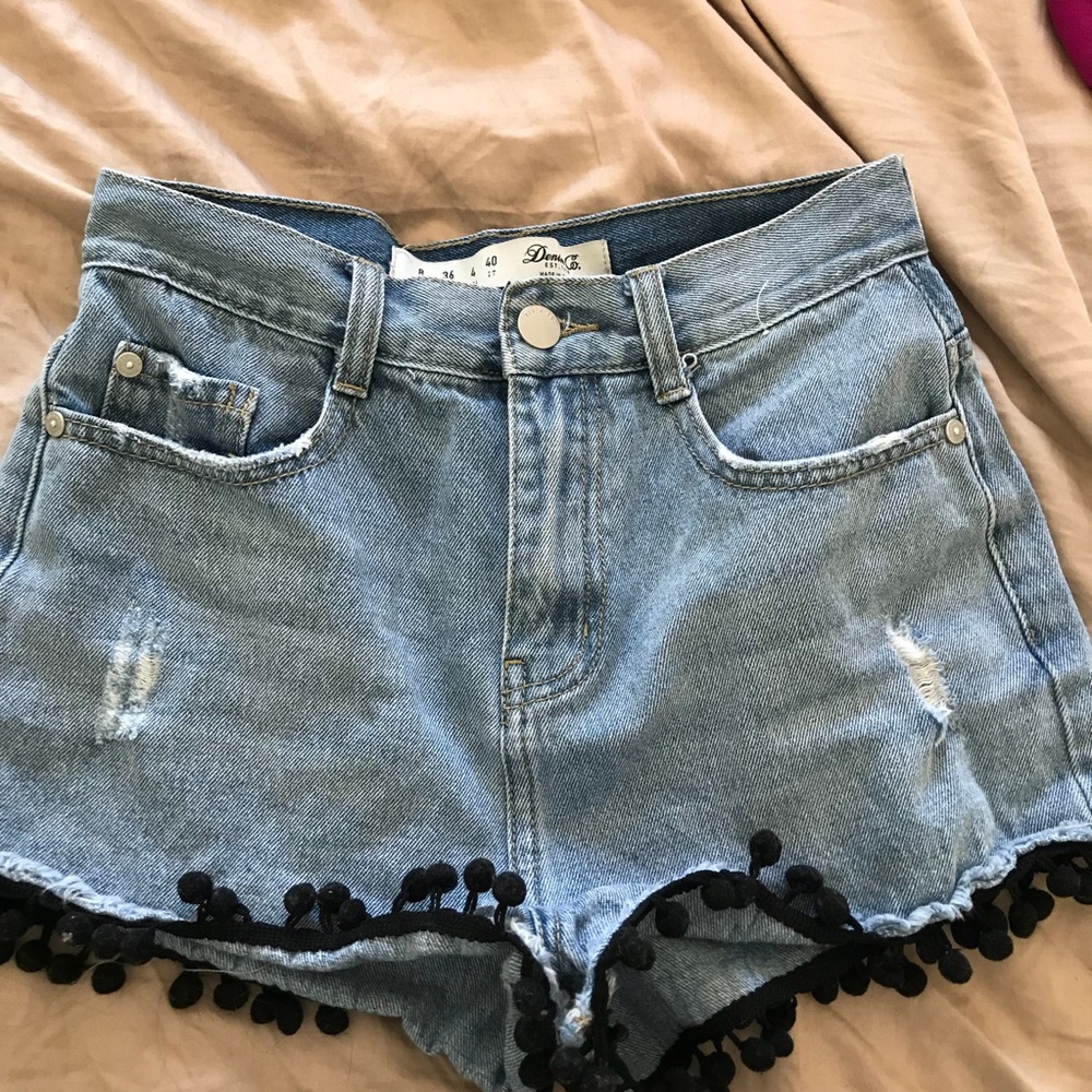 Primark High Waisted Denim Shorts